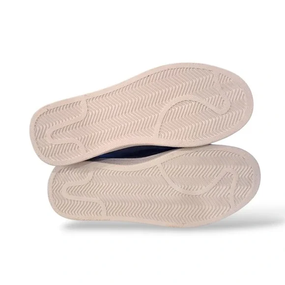 Kids Boys Navy Dinosaur Print Sneakers EU 34 US 2.5 Hook Loop Low Top Shoes - Picture 8 of 9